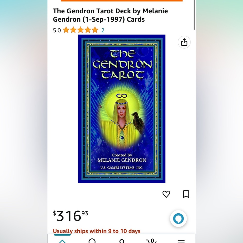 The Gendron Tarot Cards by Melanie Gendron